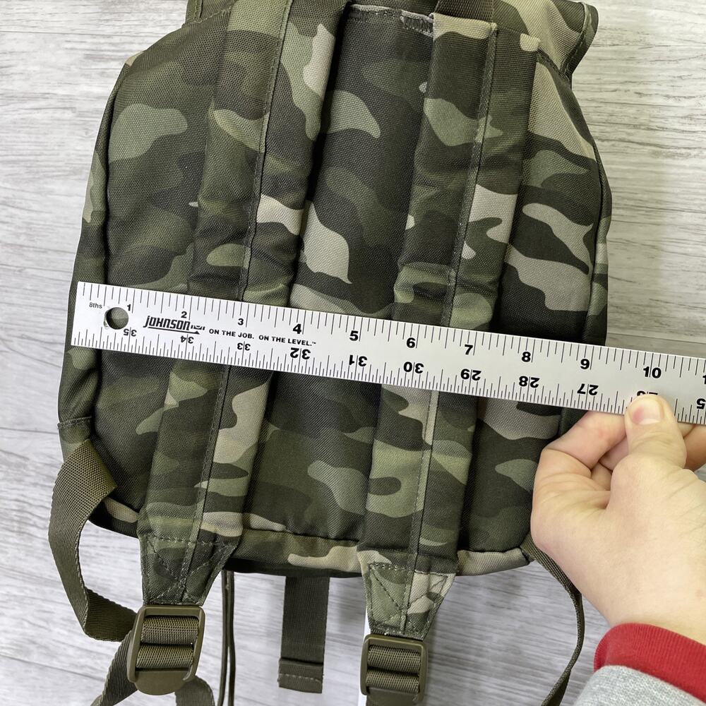 Victoria’s Secret PINK Collection Mini Camo Green Backpack Tote Bag Travel Purse - Picture 6 of 7